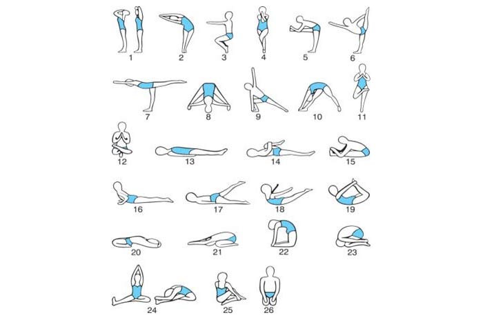 Bikram Workshop 26 Postures - Bikram Eschborn – Hot Yoga bei 38°C